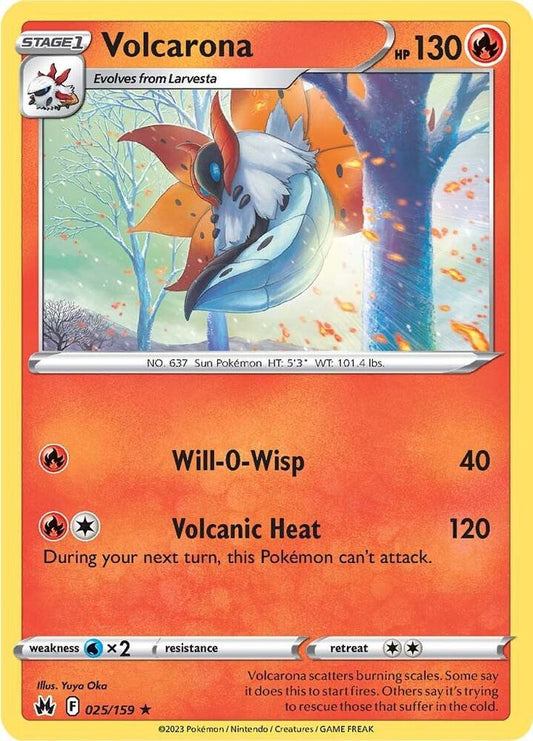 Volcarona [SWSH: Crown Zenith] 025/159