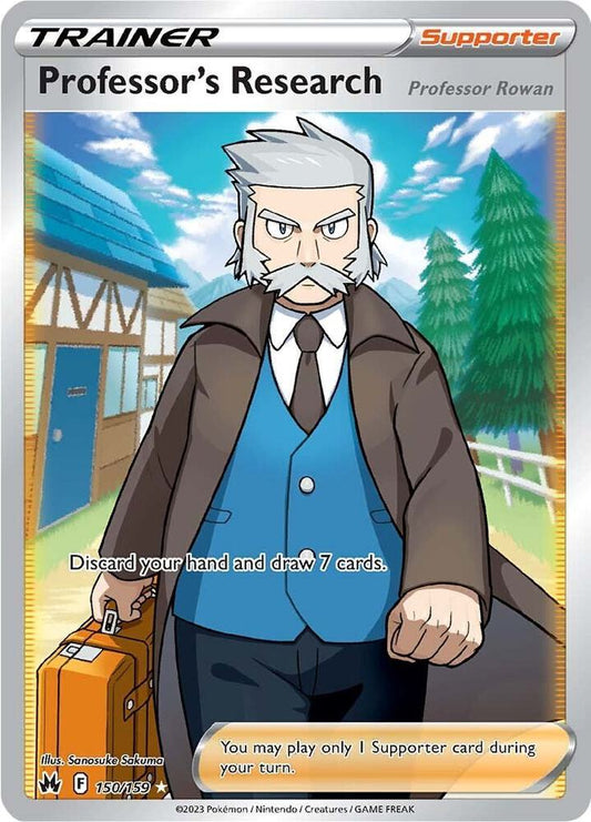 Professor's Research [Professor Rowan] (Full Art) [SWSH: Crown Zenith] 150/159