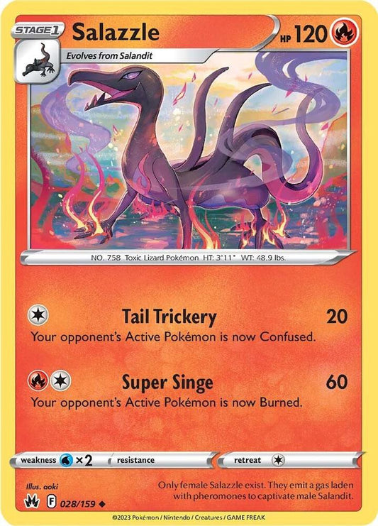 Salazzle [SWSH: Crown Zenith] 028/159