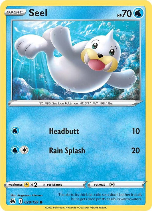Seel [SWSH: Crown Zenith] 029/159