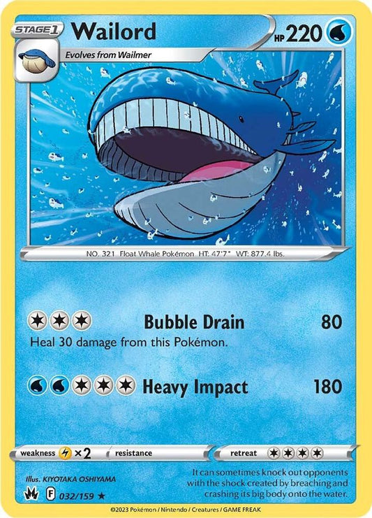 Wailord [SWSH: Crown Zenith] 032/159