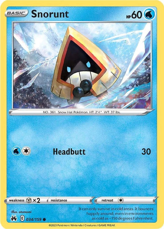 Snorunt [SWSH: Crown Zenith] 034/159