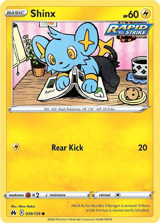 Shinx (39) [SWSH: Crown Zenith] 039/159