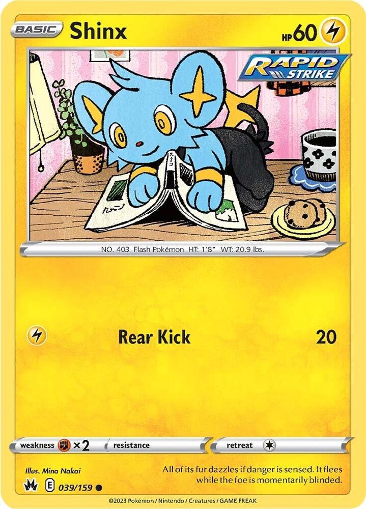 Shinx (39) [SWSH: Crown Zenith] 039/159