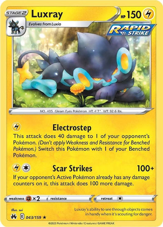 Luxray (43) [SWSH: Crown Zenith] 043/159
