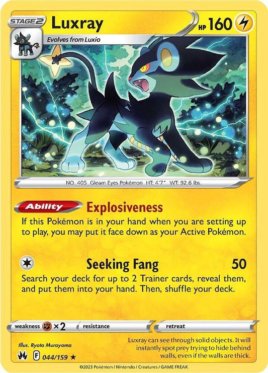 Luxray (44) [SWSH: Crown Zenith] 044/159