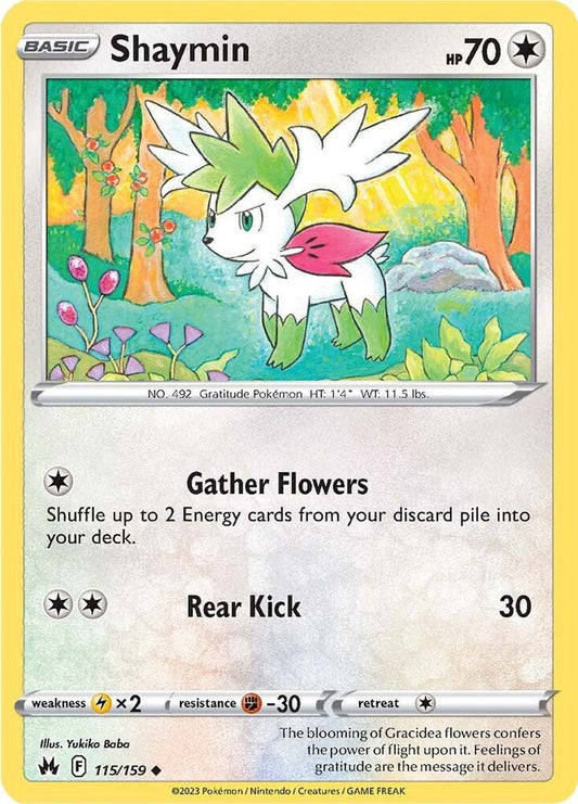 Shaymin [SWSH: Crown Zenith] 115/159
