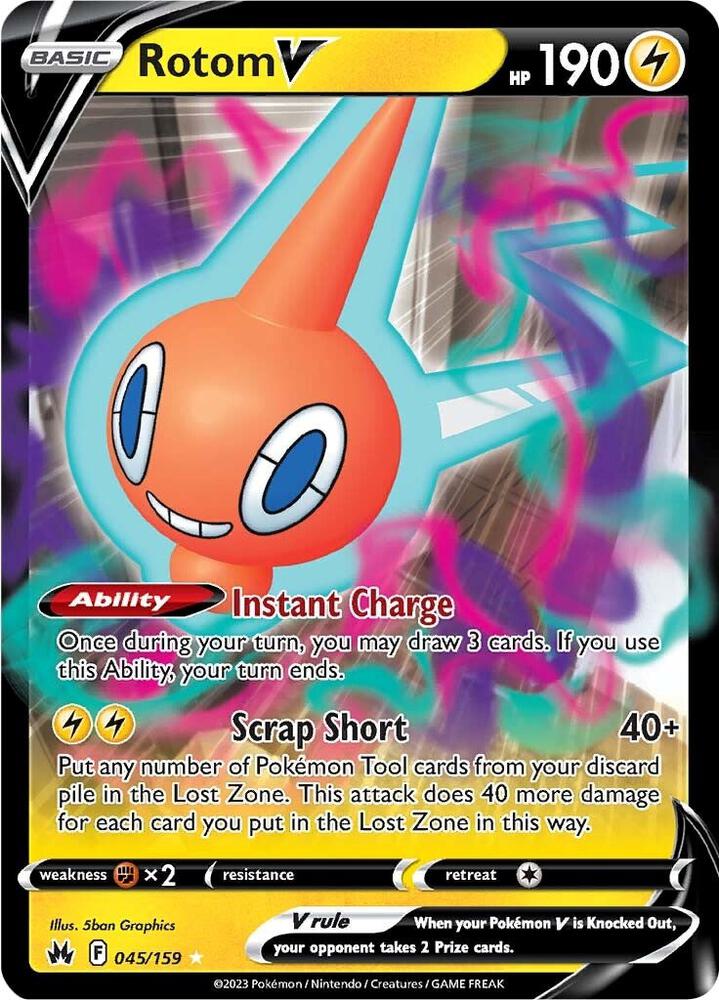 Rotom V [SWSH: Crown Zenith] 045/159