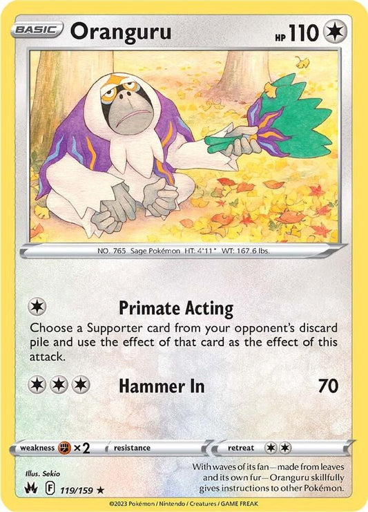 Oranguru [SWSH: Crown Zenith] 119/159