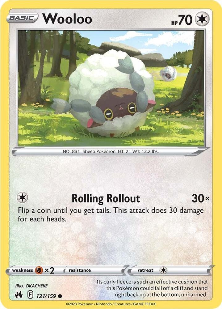 Wooloo [SWSH: Crown Zenith] 121/159