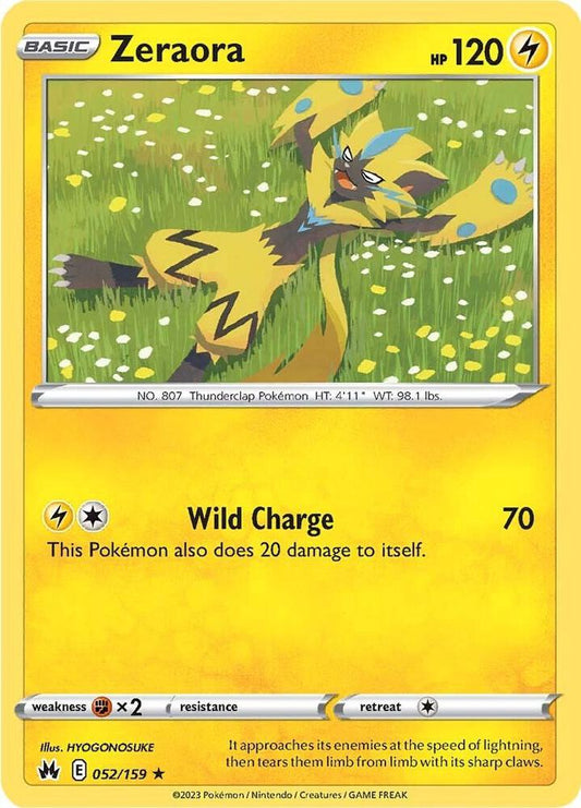 Zeraora [SWSH: Crown Zenith] 052/159