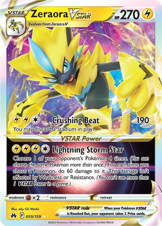 Zeraora VSTAR [SWSH: Crown Zenith] 055/159