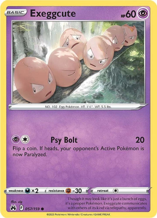 Exeggcute [SWSH: Crown Zenith] 057/159