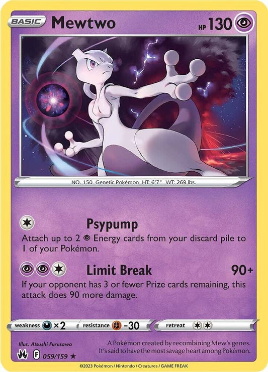 Mewtwo [SWSH: Crown Zenith] 059/159