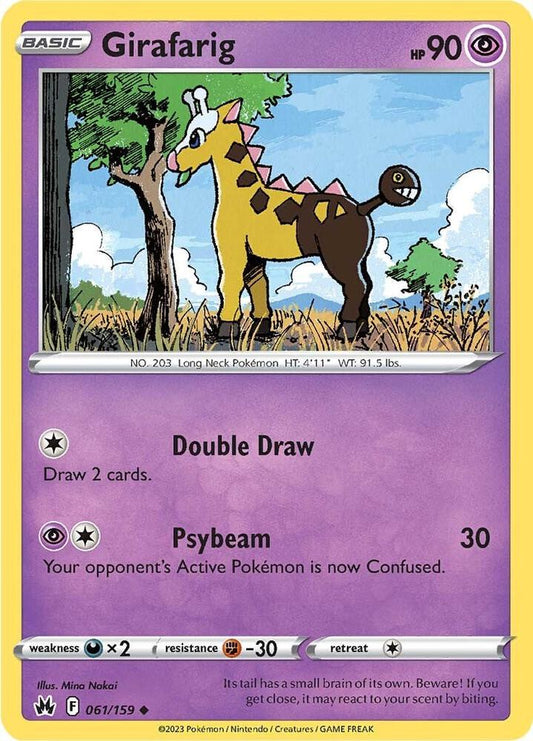 Girafarig [SWSH: Crown Zenith] 061/159