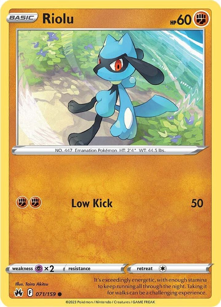 Riolu [Crown Zenith] 071/159