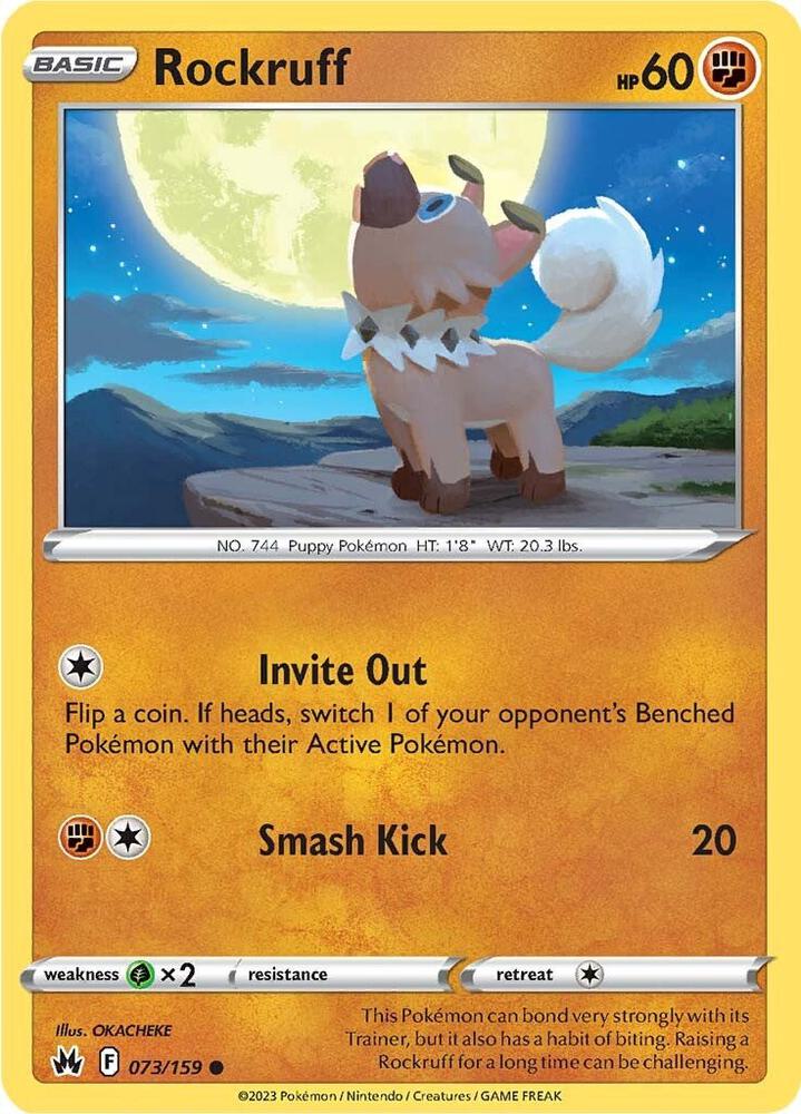 Rockruff [SWSH: Crown Zenith] 073/159