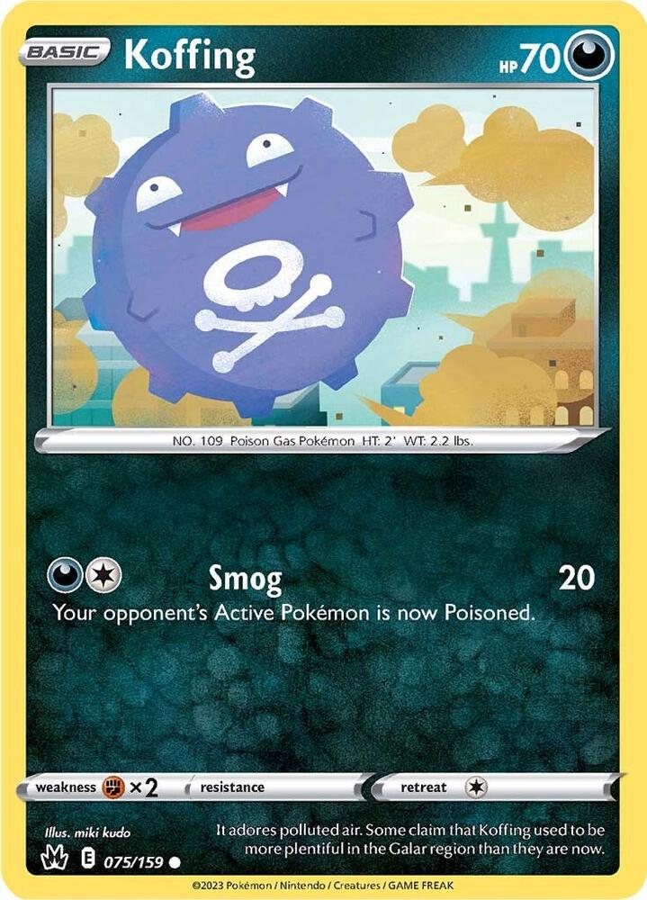 Koffing [SWSH: Crown Zenith] 075/159