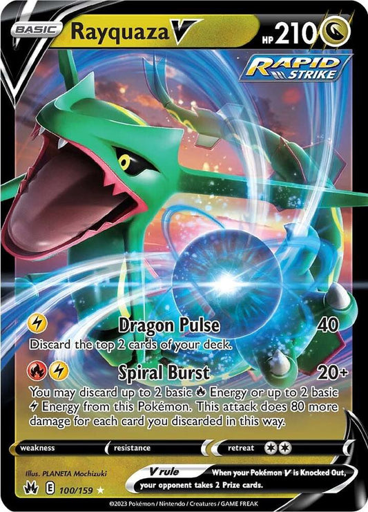 Rayquaza V [Crown Zenith] 100/159