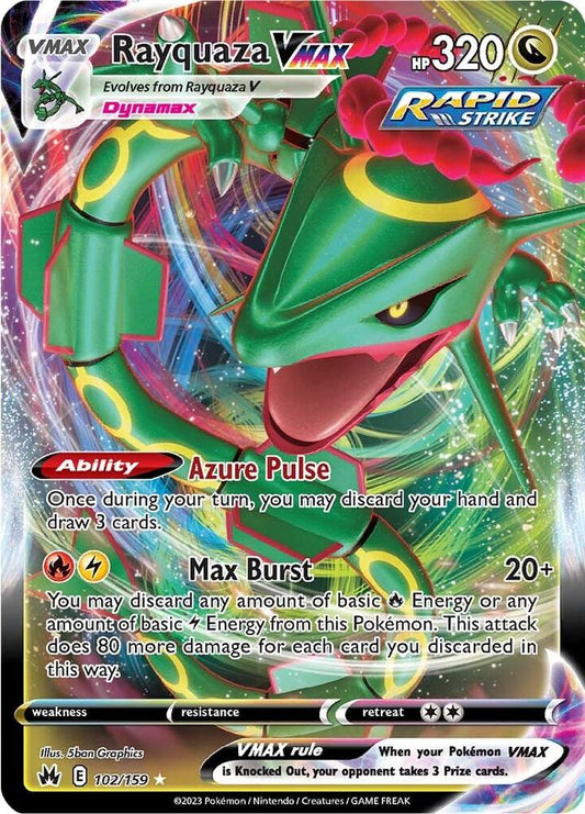 Rayquaza VMAX (102) [Crown Zenith] 102/159