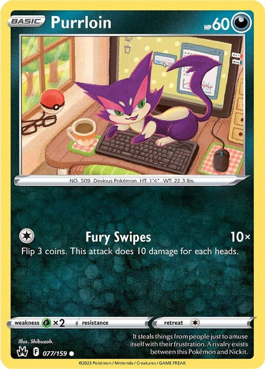 Purrloin [SWSH: Crown Zenith] 077/159