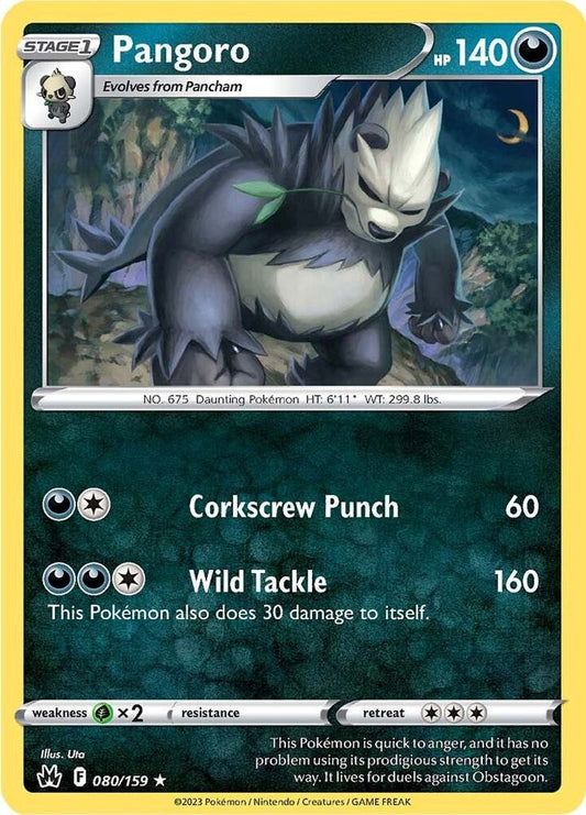 Pangoro [SWSH: Crown Zenith] 080/159