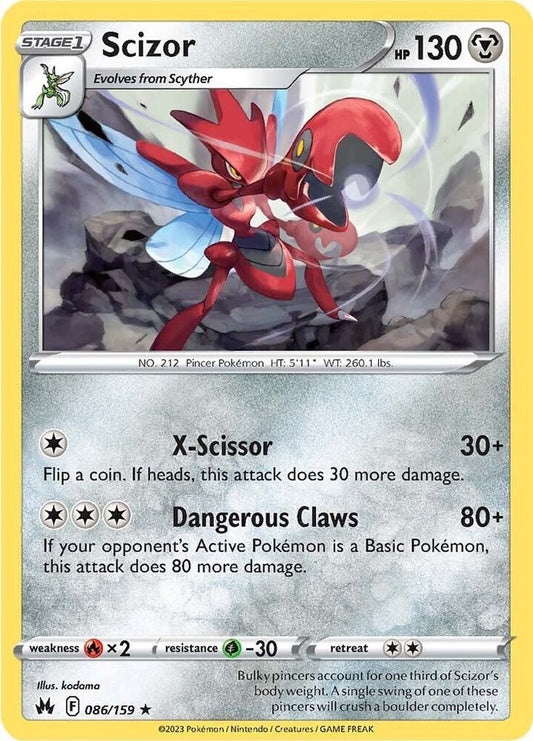 Scizor [SWSH: Crown Zenith] 086/159