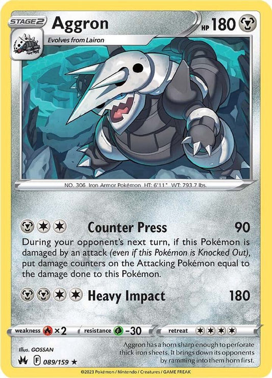 Aggron [SWSH: Crown Zenith] 089/159