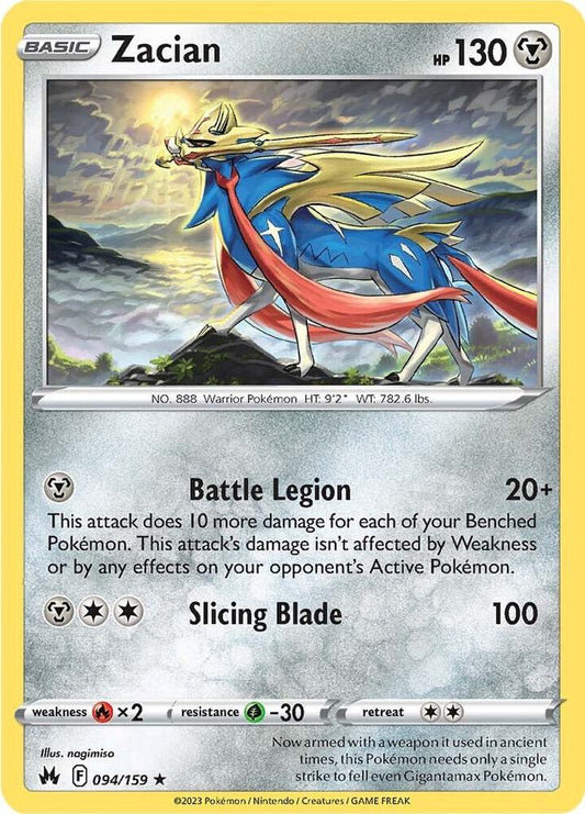 Zacian [SWSH: Crown Zenith] 094/159
