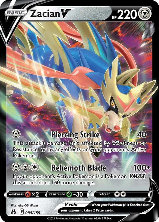 Zacian V [SWSH: Crown Zenith] 095/159