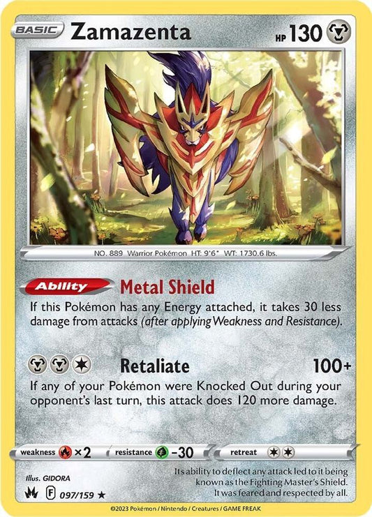 Zamazenta [SWSH: Crown Zenith] 097/159