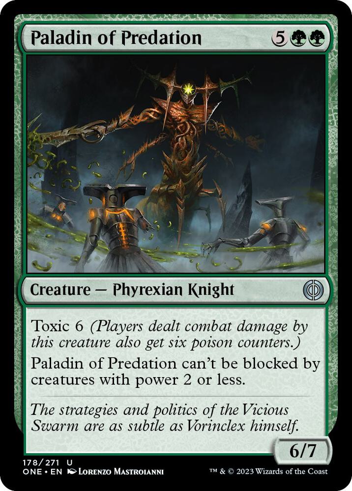 Paladin of Predation [Phyrexia: All Will Be One] 178
