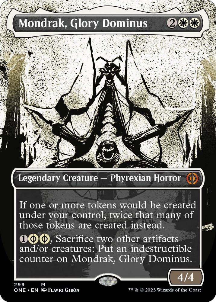 Mondrak, Glory Dominus (Showcase) [Phyrexia: All Will Be One] 299