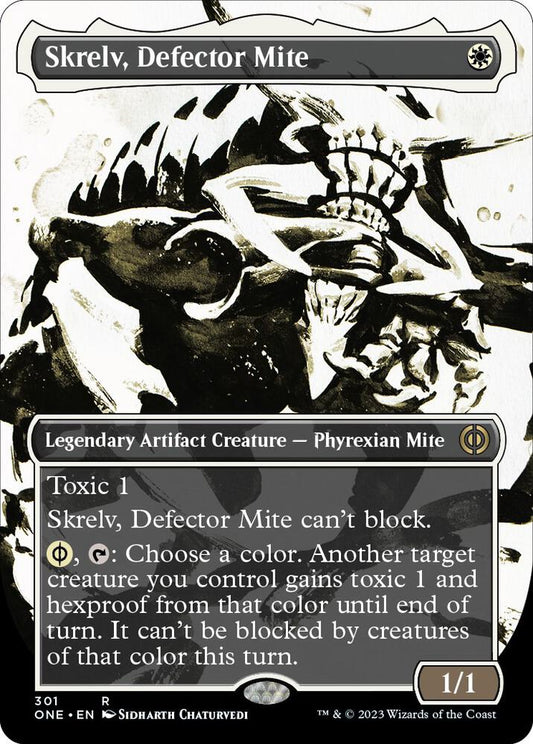 Skrelv, Defector Mite (Showcase) [Phyrexia: All Will Be One] 301