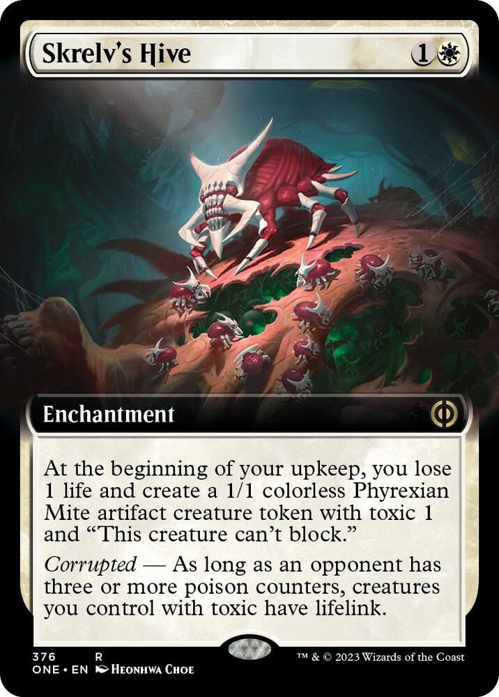 Skrelv's Hive (Extended Art) [Phyrexia: All Will Be One] 376