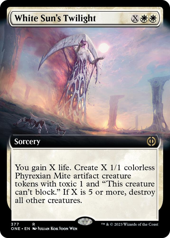 White Sun's Twilight (Extended Art) [Phyrexia: All Will Be One] 377