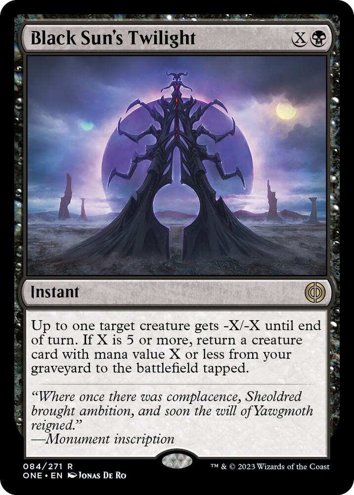 Black Sun's Twilight [Phyrexia: All Will Be One] 84
