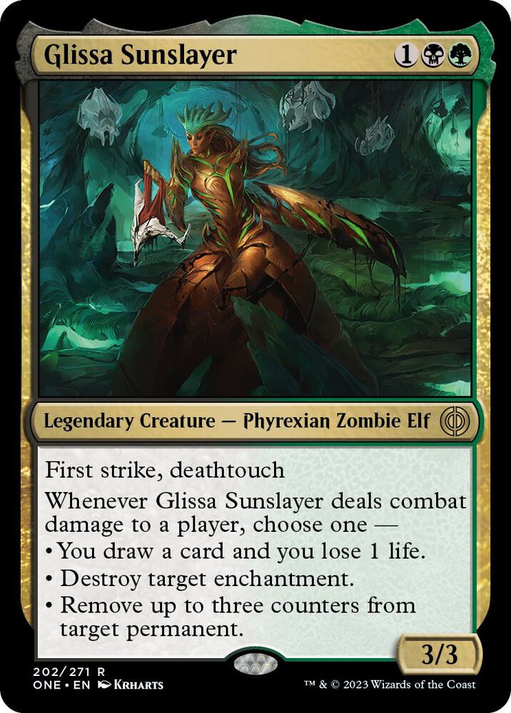 Glissa Sunslayer [Phyrexia: All Will Be One] 202