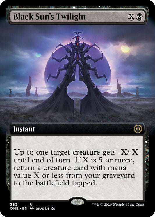 Black Sun's Twilight (Extended Art) [Phyrexia: All Will Be One] 383