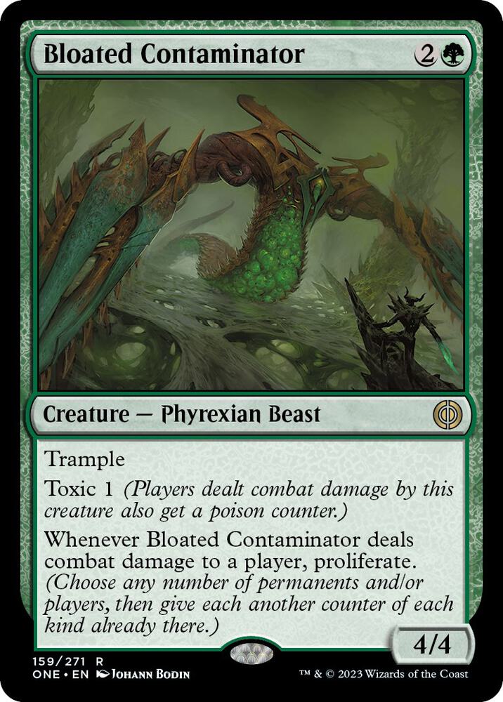 Bloated Contaminator [Phyrexia: All Will Be One] 159