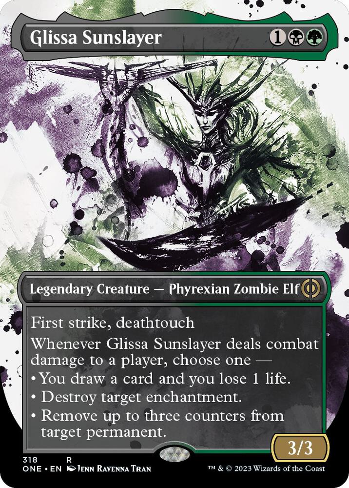 Glissa Sunslayer (Showcase) [Phyrexia: All Will Be One] 318