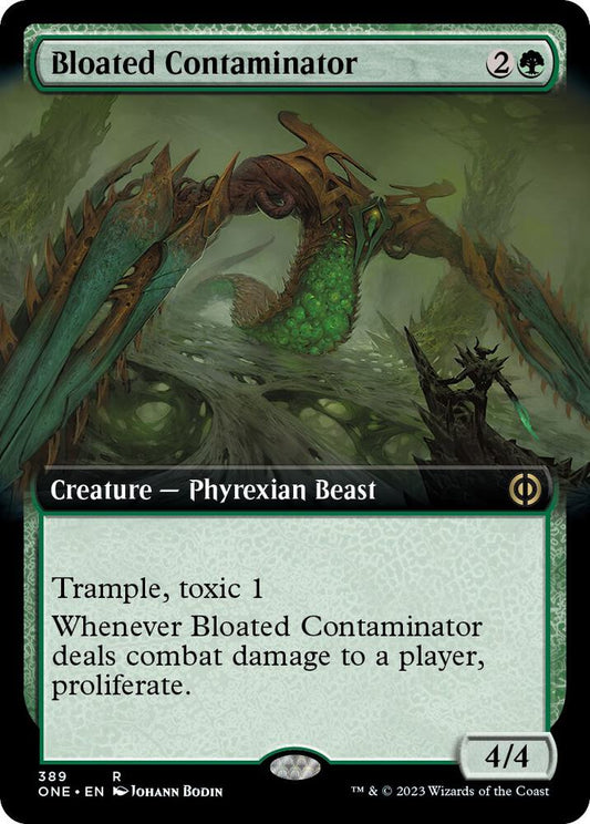 Bloated Contaminator (Extended Art) [Phyrexia: All Will Be One] 389