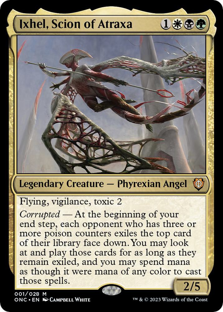Ixhel, Scion of Atraxa [Commander: Phyrexia: All Will Be One] 1