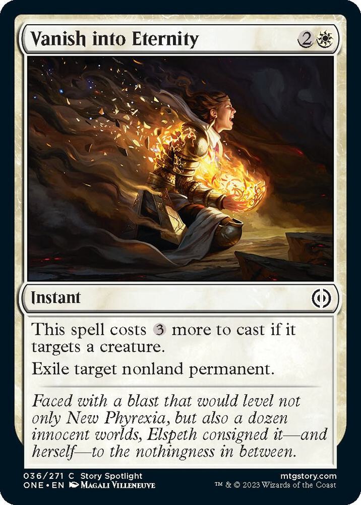 Vanish into Eternity [Phyrexia: All Will Be One] 36
