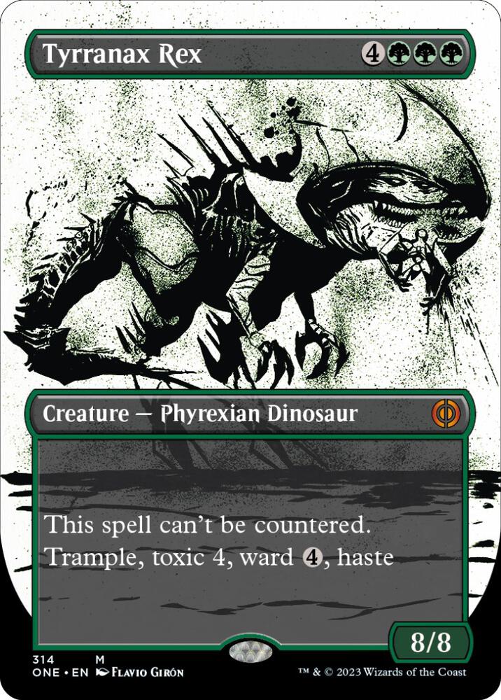 Tyrranax Rex (Showcase) [Phyrexia: All Will Be One] 314