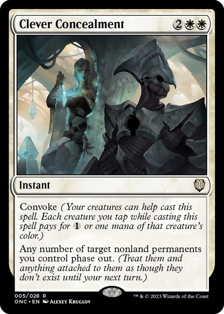 Clever Concealment [Commander: Phyrexia: All Will Be One] 5