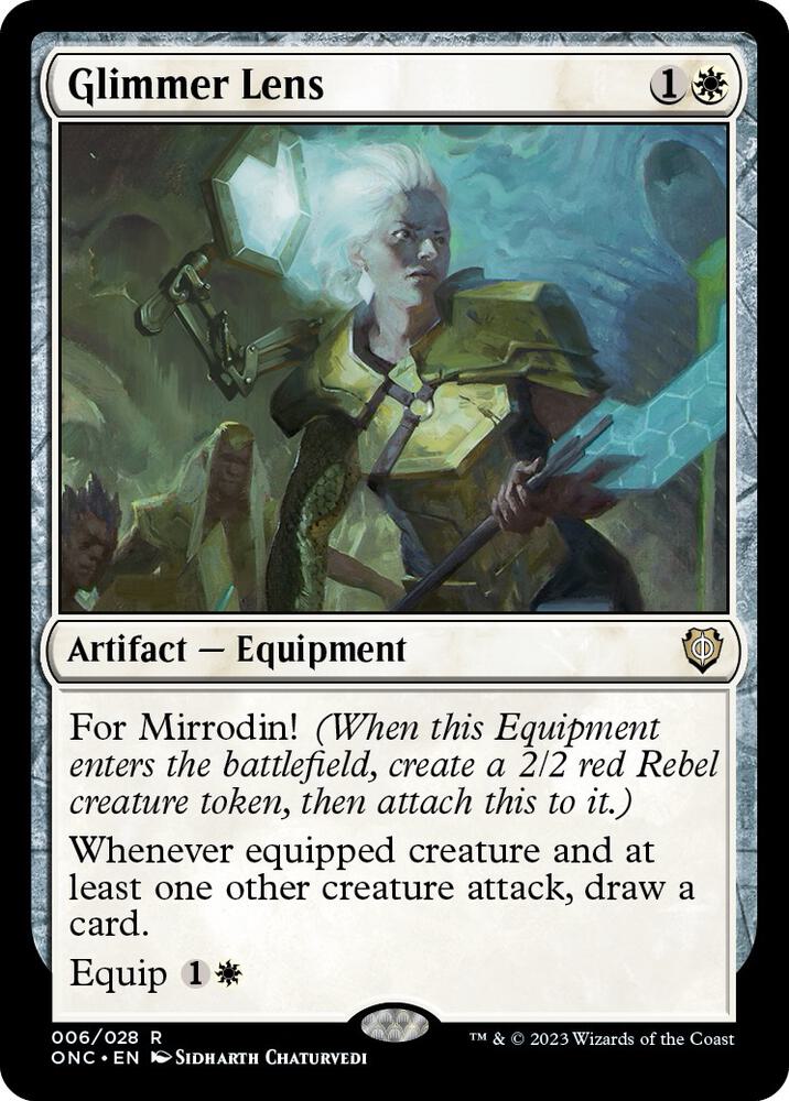 Glimmer Lens [Commander: Phyrexia: All Will Be One] 6