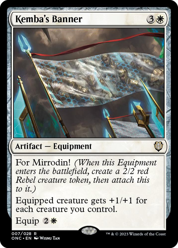 Kemba's Banner [Commander: Phyrexia: All Will Be One] 7