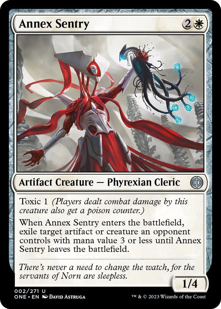 Annex Sentry [Phyrexia: All Will Be One] 2