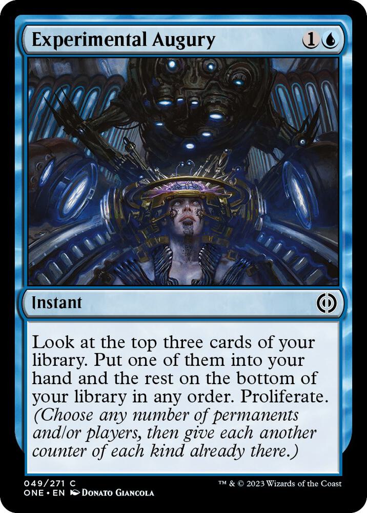Experimental Augury [Phyrexia: All Will Be One] 49